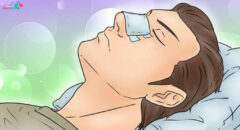 نحوه خوابیدن بعد از عمل بینی